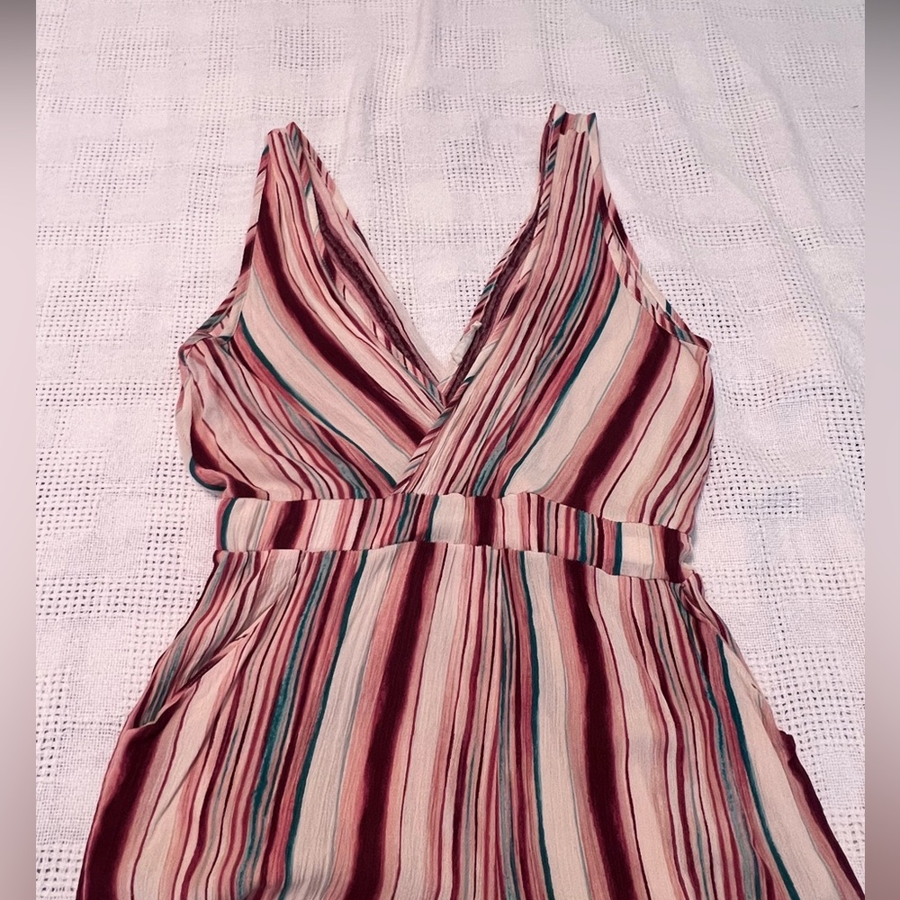 Boutique striped jumpsuit